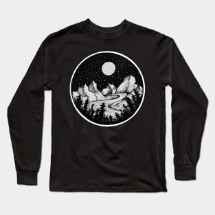 Winter Mtns Long Sleeve T-Shirt